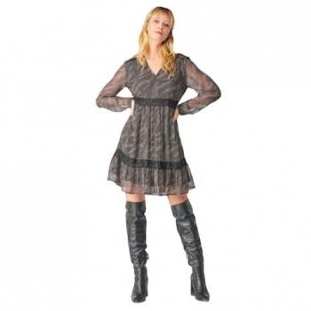 Robe patineuse noire RENA