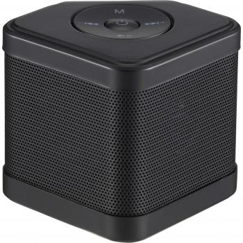 Cubieke draadloze speaker Ohm Electric AudioComm in het zwart, 03‑3178