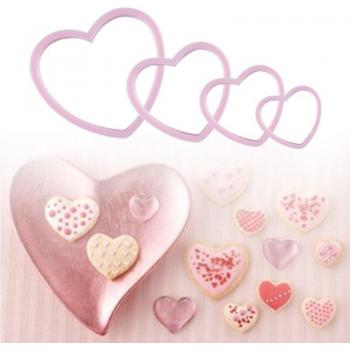 Molde Romántico – Cortador de Galletas y Fondant