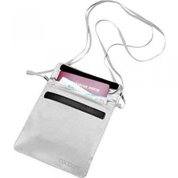 Cocoon Secret Passport Wallet Seide sand grau