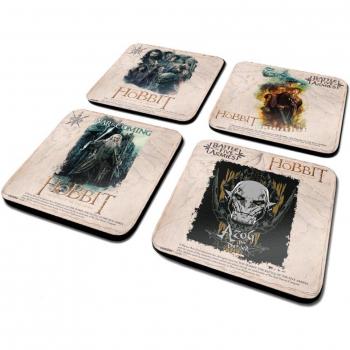 The Hobbit Coaster Set 10 x 10 cm