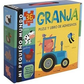 Granja. Puzle y libro de adhesivos.