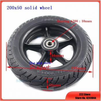 Electric Vehicle 8 Solid Non-Pneumatic Tire 200x50