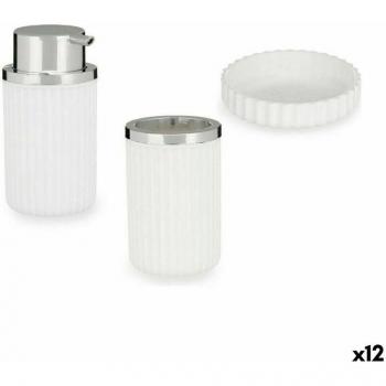 Set completo per bagno biancoplastica