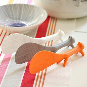Cucharón Plástico para Alimentos, Forma de Ardilla