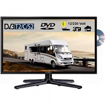 Reflexion LDDW240: 23,6‑Zoll LED-TV, DVB‑S2/C/T2, DVD‑Band, 12 V/230 V