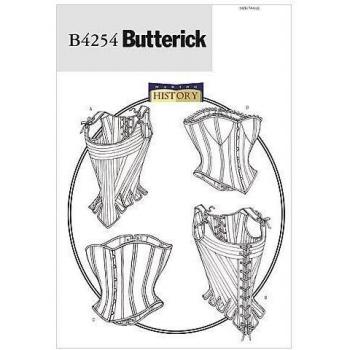 Butterick Paper Pattern 4254 for Misses Stays and Corsets