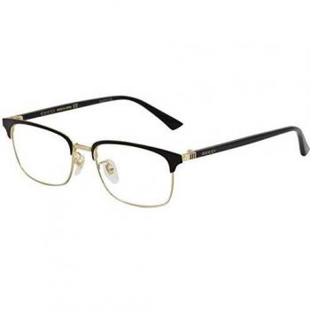 Gucci GG0131O 001 53 Lentes Recetadas Para Hombre Negros