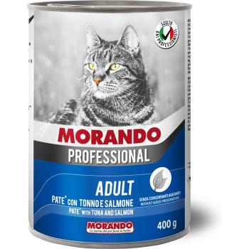 Pattè Morando Tonno-Salmone 400 g – Kit da 24