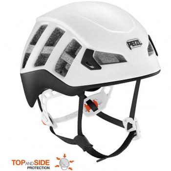 Petzl Meteor Climbing Helmet, White/Black, M/L