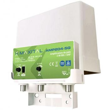 FTE Amp 5G Palo 2 Canali BIII/UHF 26/28 dB – AMP204-5G
