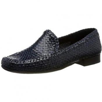Sioux Damen Mokassin Cordera, Blau, 37.5 EU