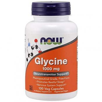 Glycin 1000 mg 100 Veg-Kapseln Now Foods