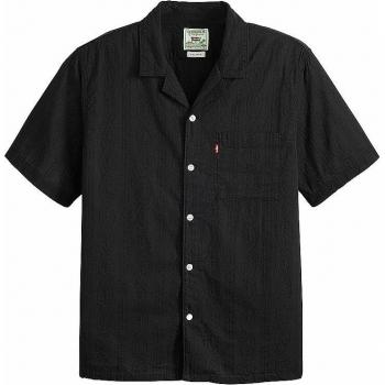 Ember Detail Sunset Camp Shirt, Levi’s XL, Jet Black, Short Sleeve