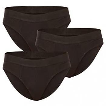 Nedeto 3PACK Slip Masculino Preto