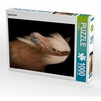 CALVENDO Puzzle Island Pferd 1000 Teile Fotopuzzle für schöne Stunden