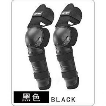 Protector de cadera y rodilla en negro para ciclismo