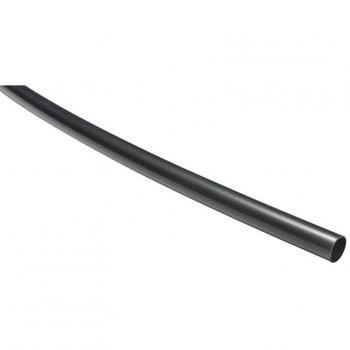 HellermannTyton 315-13000 Black Adhesive Heat Shrink Tubing, 3mm Diameter, 1mm After Shrinkage, 3:1 Shrink Ratio, 1 Meter