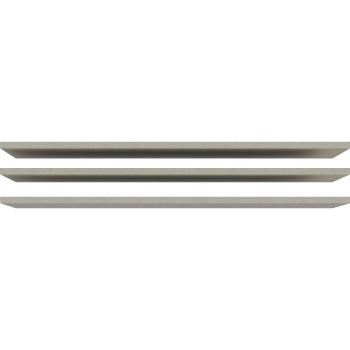 Forte Einlegebodenset (grau, textilnachbildung) – 117 cm Breite – Spanplatte