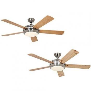 Deckenventilator Titanium 132 Chrom ohne Fernbedienung