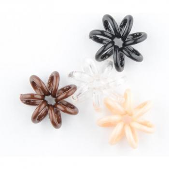 20er Set bunte Haar-Gummis für kreative Styles