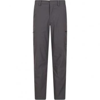 Trekking Uomo 28R Pantaloni Invernali Elasticizzati, Grigio Scuro