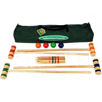 Traditional Family Croquet Set