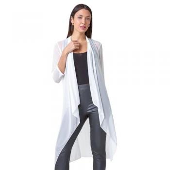 Roman Women's Longline Kimono Jacket