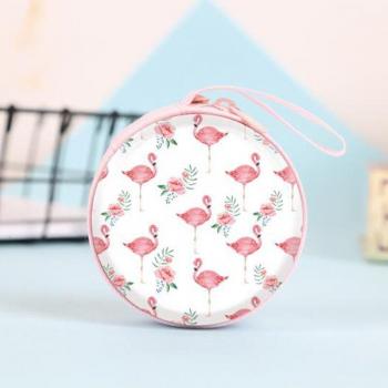 Flamingo Earbuds Carrying Case