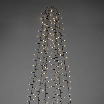 Konstsmide LED-Baummantel Außen 1080 Leuchtmittel warmweiß mit Timer