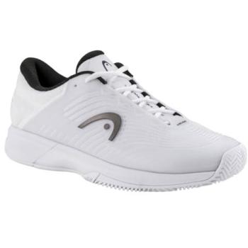HEAD Revolt Pro 4.5 Tennis Footwear – White/Black (Men’s Size 8.5, D Width)