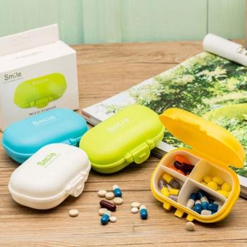 4-Color Medicine Storage Pill Box
