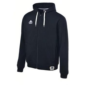 Kappa Authentic Tano Herren Sweatshirt Schwarz XXXXL – Limited Größe