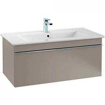 Villeroy und Boch Venticello Waschtisch-Unterschrank A93401FP, 75,3 x 42 x 50,2 cm, chromfarbener Griff