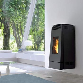 Pellet Heater Black 6kW – Invicta