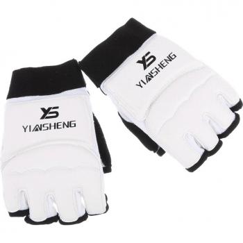 Boxen und Kampfsport Handschuhe Halb-Handschuhe für das Training, weiß