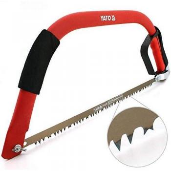 Yato sierra manual 45 cm color Negro, Rojo