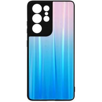 HoloShell AVIZAR Galaxy S21 Ultra Rose & Bleu