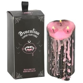 Garden Greatness Midnight Red Pillar Candle – One-Pack