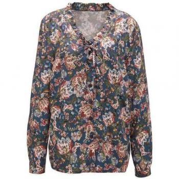 Chemisier à imprimés marins – Goldner Fashion, taille 44