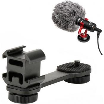 Osmo Pocket Triple Shoe Mount Extension Bracket