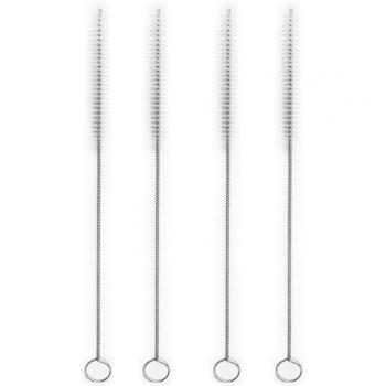 Brosse de nettoyage pour pailles en acier inoxydable