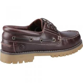 Cotswold Inglecote Mocassin bateau brun homme