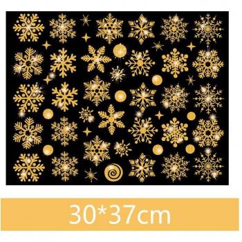 Décoration de Fenêtre Flocons de Neige