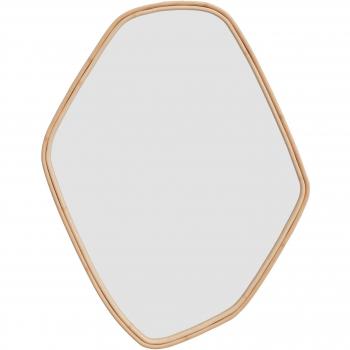Miroir Naturelle – Cadre rotin 76,5 × 53 cm