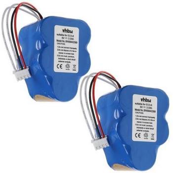 Coffret batterie VHBW 2 x – Compatibilité RVC0010/RVC0011 (3000 mAh, 6 V, NiMH)