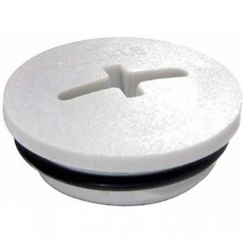 Wiska Polyamide Filler Plug M40 Light Grey (RAL 7035)