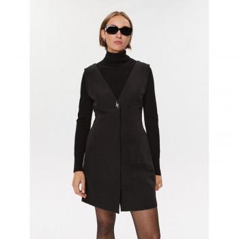 Bruuns Bazaar Madita Kleid für den Alltag BBW3503 Schwarz Slim Fit