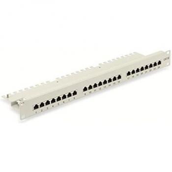 RED4POWER R4-N116S Patchpanel, 24-Fach, CAT.5e, 19, schwarz