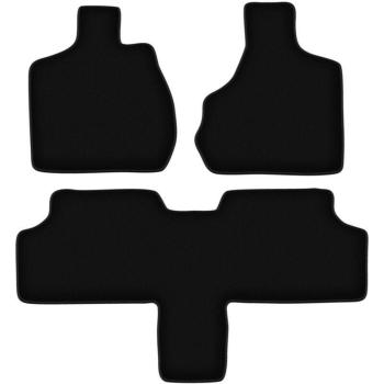 Accessoire de sol velours noir pour Chrysler Grand Voyager III (7 places, 2000‑2008)